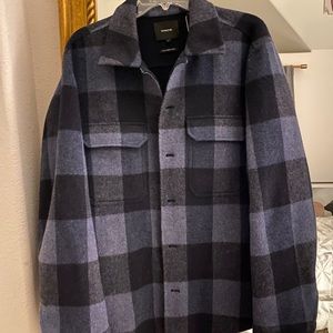 Vince Large flannel
